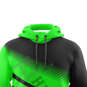 Sweats à capuche confortables de meilleure qualité pour hommes à manches longues, couleur et taille personnalisées en tissu uni, sweats à capuche à usage régulier - Product Image 4