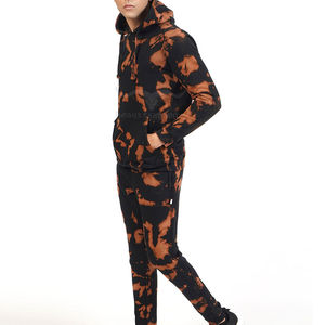 Chándales de Alta Calidad para Adultos 2026, para Hombre y Mujer, Primavera, Estampado Desgastado por el Sol, Pedrería, Transpirables, con Capucha, Talla Grande - Product Image 3