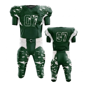 Uniforme de Fútbol Americano, Conjunto de Jersey Transpirable de Poliéster para Jugadores Adultos, Ropa Deportiva Personalizada OEM para Equipos - Product Image 3