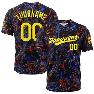 Vente en gros Maillot de baseball sublimation personnalisé Maillot de softball boutonné respirant et confortable pour le sport Fabriqué au Pakistan - Product Image 1