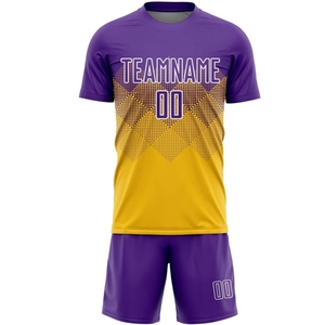 Uniforme de football à manches courtes pour hommes, uniforme de football au meilleur prix, nouveauté, en vente maintenant - Product Image 5