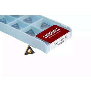 TCMT110204-PC CARBIFORCE CTP8625 outil d'insertion outil de tournage externe pour acier inoxydable HRC dureté PVD CVD enduit de carbure - Product Image 2