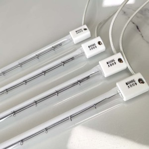 1500W 2000W 950mm 240V 120V Lámpara halógena de cuarzo de calefacción <span class=keywords><strong>infrarroja</strong></span> para pintura automotriz - Product Image 1