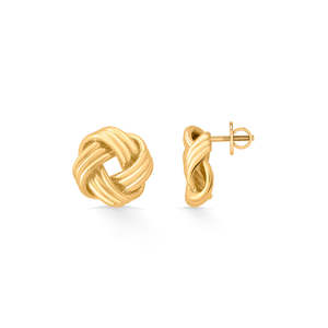Boucles d'oreilles clous en zircon plaqué or, tendance bohème, forme numérique religieuse, bijoux de fête - Product Image 5