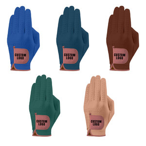 % Cuir de mouton véritable gants de golf pour hommes de haute qualité respirant confortable doux anti-dérapant poignées pour le sport - Product Image 1