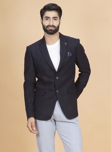 Traje Clásico Azul Marino para Hombre de Calidad de Exportación para Eventos Laborales y Ceremonias con Tallas Personalizadas Disponibles a Precio de Exportación - Product Image 2