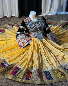 Vêtements traditionnels faits à la main robe afghane de haute qualité meilleur matériel afghan Vintage femmes robes 0662 - Product Image 5