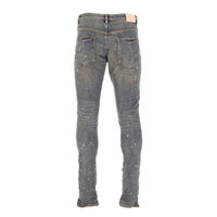 Pantalones Vaqueros para Hombre al por Mayor, Personalizables, Estilo Urbano, Corte Regular, Pierna Recta, 100% Algodón, Transpirables, de Secado Rápido, con Efecto Desgastado