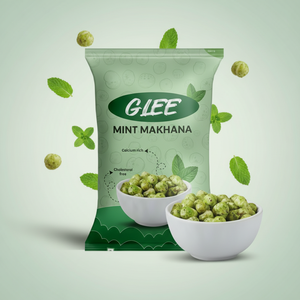 Nueces Makhana Tostadas Saladas con Sabor a Pudina de Menta, 50g, Sin Gluten, Alto Contenido de Proteínas, Bolsa con Nitrógeno - Product Image 4
