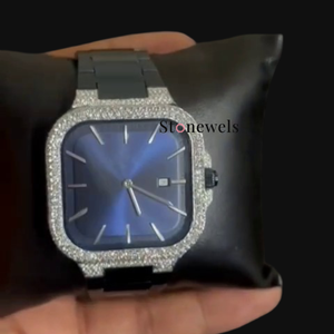 Lujo Formal Casual diario oficina profesional desgaste Natural Lab Grown Moissanite Diamond Watch Moda de lujo para hombres/mujeres - Product Image 1