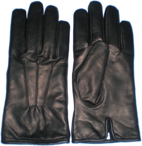 Gants de conduite décontractés en cuir noir pour hommes Gants de conduite du Pakistan - Product Image 2