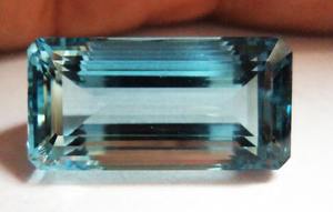 Piedra preciosa en forma de Octágono suelta Azul Aguamarina de excelente grado para la fabricación de joyas para hombres y mujeres, todos los tamaños disponibles a granel - Product Image 3