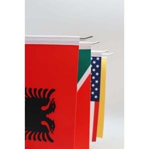 Bandera de Alaska para Oficina en Forma de L, Impresa Digitalmente, con Asta de Aluminio - Product Image 3