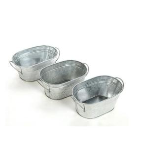 Jardineras decorativas de metal que ofrecen opciones de estilo versátiles para adaptarse a paisajes de jardín contemporáneos y tradicionales - Product Image 3