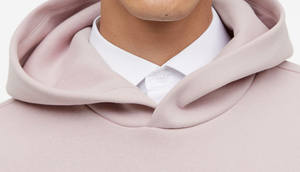 Sweat-shirt à épaules tombantes avec logo brodé personnalisé OEM/ODM Hiver 100% coton polaire surdimensionné pour hommes - Product Image 3