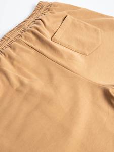 Pantalones cortos de gimnasio OEM para hombre, pantalones cortos de cintura media lisos estampados con logotipo personalizado, corte holgado, malla de algodón y poliéster, venta al por mayor - Product Image 6