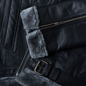 Chaquetas Bomber Casuales para Hombre, Abrigo de Invierno, Cierre Delgado con Cremallera, Cuello Alto, Servicio OEM - Product Image 5