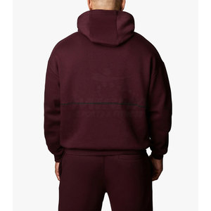Sweats à capuche surdimensionnés de qualité supérieure Sweats à capuche surdimensionnés respirants pour hommes d'extérieur doux - Product Image 2