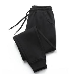 Pantalons longs pour hommes et femmes, automne et hiver, pantalons de survêtement en molleton décontractés pour hommes, pantalons de sport doux, pantalons de jogging - Product Image 1
