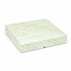 กล่องสี่เหลี่ยมพิมพ์ลาย JEFF ขนาด 36x36x7 ซม. เคลือบเงา UV สำหรับบรรจุภัณฑ์ของขวัญ - Product Image 1