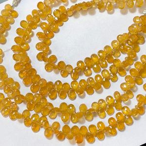 Qualité supérieure Fanta Tourmaline à facettes en forme de coeur Briolette, pierre précieuse naturelle pour bijoux - Product Image 6