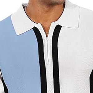 Polo de golf informal de primera calidad para hombre, corte holgado, manga corta, ropa de oficina, camiseta polo para hombre, subida por Dress Sports - Product Image 2