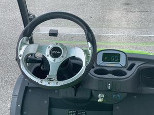 Meilleure qualité d'approvisionnement Nouveau modèle de voiturette de golf fermée au gaz 6 places avec 2 sièges pour l'Autriche - Product Image 4