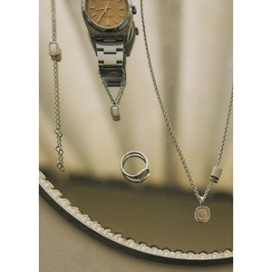 The Estate <b>Charm</b> <b>Silver</b> Jewelry Gold Plated Rose Gold and Platinum with Feather Pattern for Gift - Product Image 5