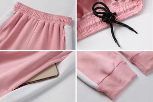 Chándal de tela suave con estampado informal de Invierno para mujer, conjunto de dos piezas para gimnasio, ejercicio, Yoga, correr, Fitness, entrenamiento al aire libre - Product Image 5