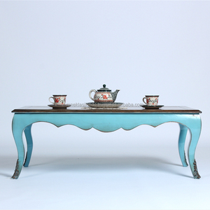 Coffee <b>Tables</b> Made From High-Quality Antique Mahogany Wood Economical Price 7305 Series Dimensions 110x55x40 - Product Image 1