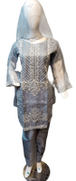 Salwar kameez wanita readymade shalwar kameez dari Pakistan readymade wanita salwar kameez readymade organza pakaian