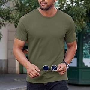Logotipo personalizado camiseta unisex al por mayor a granel última moda camiseta temporada verano básico correr camisetas unisex - Product Image 1