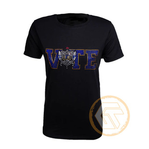 T-shirt de sororité pour femmes GREEK TREASURES Sigma Gamma Rho, 100% coton jersey, col rond, brodé, respirant pour l'été, vente en gros - Product Image 5