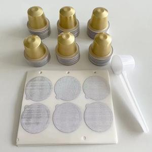 ידידותי לסביבה סיטוני רדיד נייר חלקה מיכל כמוסות קפה ריק עם איכות יוצאת דופן - Product Image 3