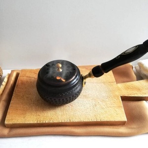 กระถางธูปทองแดงทำจากไม้พร้อมโลโก้ - Product Image 3