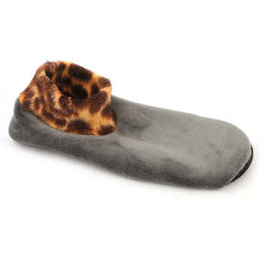 Chaussettes en velours pour femmes - Gris - Product Image 2