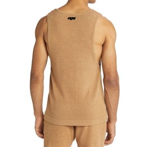 เสื้อกล้ามสำหรับผู้ชายผ้าคอตตอน/โพลีเอสเตอร์100% ออกแบบได้ตามต้องการ - Product Image 4