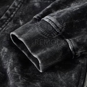 Conjunto Deportivo de Dos Piezas para Mujer, Estilo Casual, Color Sólido, Lavado Ácido (Sudadera con Capucha y Pantalones Deportivos) - Suministro al por Mayor - Product Image 4