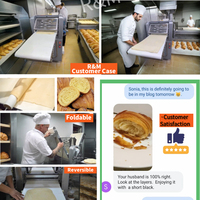 Machine à Deux Étages pour Feuilletage de Pâte Biscuit Donut Modèle 520 pour la Production de Parathas — Sobadora de Masa Industrielle