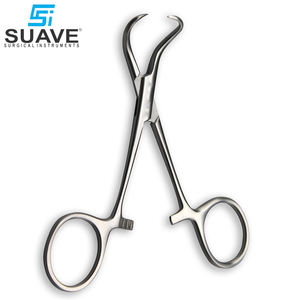 SUAVE SURGICAL INSTRUMENTS abrazaderas de toalla quirúrgica de la más alta calidad con forma curva de acero inoxidable recién llegado - Product Image 4