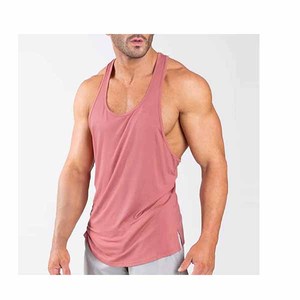 Débardeur décontracté pour hommes sur mesure pour l'été, mode de rue, tricoté sans manches, haut de gymnastique en plein air pour hommes entretenu par OEM - Product Image 2