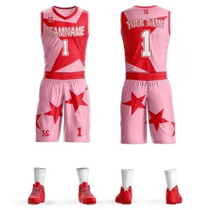 Basketball Uniform for Men Custom Made Basketball Jerseys and Shorts Sportswear 100% Polyester Adults <b>Printed</b> - Product Image 2