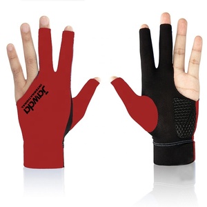 Gants de billard respirants à 3 doigts à séchage rapide de haute qualité pour les tireurs à gauche ou à droite gant de sport de billard dans une boîte - Product Image 1