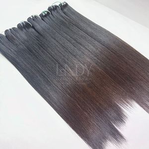 Paquetes rectos de hueso de color de Punta marrón Precio al por mayor Extensiones de cabello - Product Image 4