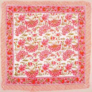 Pañuelo de Algodón Hecho a Mano, 2 Piezas, Estampado Bohemio, Ligero, para Cuello, Accesorio para el Cabello, Pañuelo de Playa - Product Image 1