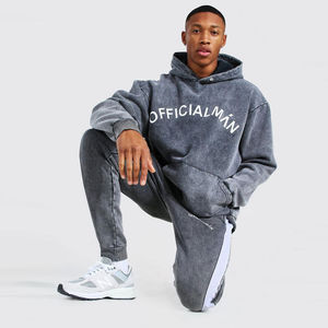 ชุดวอร์มผ้าฝ้ายสำหรับผู้ชายชุดกันหนาวมีฮู้ดสำหรับฤดูหนาวพิมพ์ลายหน้าจอ - Product Image 3