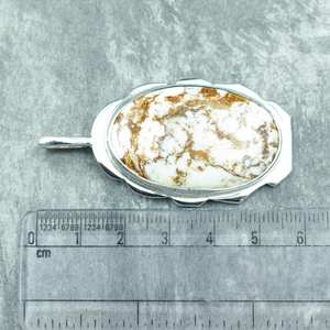 Collar de Plata de Ley 925 con Colgante de Jaspe Caballo Salvaje, Joyería Hecha a Mano con Piedras Preciosas, Regalo para Ella - Product Image 6