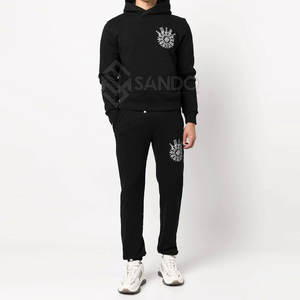 ชุดวอร์มผู้ชายประดับพลอยเทียมน้ำหนักเบาสำหรับใส่วิ่งเสื้อผ้าสำหรับฤดูหนาว - Product Image 1