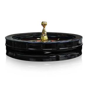 Di lusso di fascia alta da 32 pollici <span class=keywords><strong>Roulette</strong></span> del casinò di qualità professionale in legno massiccio ruota della <span class=keywords><strong>Roulette</strong></span> per l'intrattenimento - Product Image 3