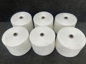 Hilo hilado con núcleo de fibra de bambú 100%: Patrón crudo antipilling para tejer - Product Image 3